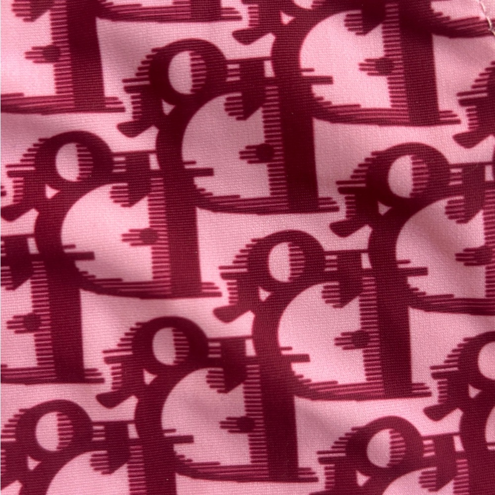 Pink Patterned Bikini Set - image 2